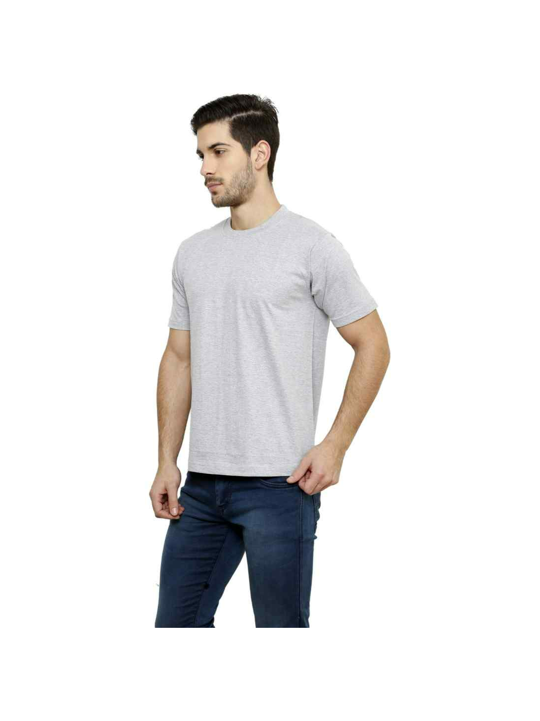 Buy Round Neck T Shirt For Men By Mgrandbear Pikmax 