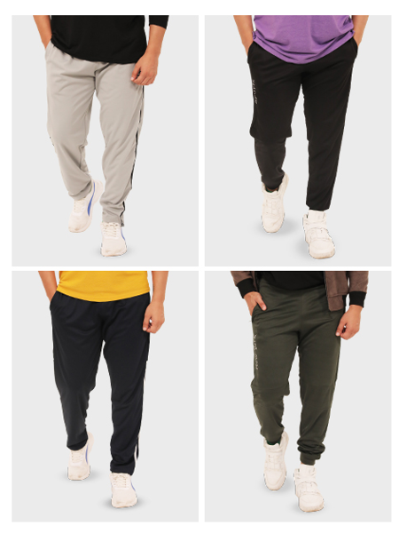 pack of 2 combo pant for men | track pants | men track pants | combo track  pants for men | jogger pants | sport pants | track pants for men (Olive &  Blue)