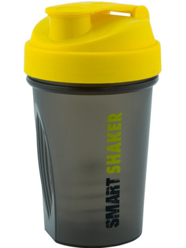 Picture of Trueware Smart Mini Shaker With SS Blender 500 ml Shaker  (Pack of 1, Yellow, Plastic)