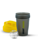 Picture of Trueware Smart Mini Shaker With SS Blender 500 ml Shaker  (Pack of 1, Yellow, Plastic)