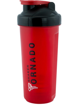 Picture of Trueware Tornado Shaker With SS Blender 700 ml Shaker  (Pack of 1, Red, Plastic)