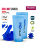 Picture of Trueware Cyclone Shaker With PP Blender Set of 2|700 ml Each 700 ml Shaker  (Pack of 2, Blue, Plastic)