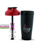 Picture of Trueware Blender Boost Shaker With SS Blender 700 ml Shaker  (Pack of 1, Red, Plastic)