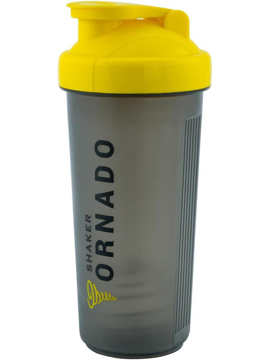 Picture of Trueware Tornado Shaker With SS Blender 700 ml Shaker  (Pack of 1, Yellow, Plastic)