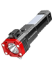 Picture of Multifunction Portable Led Flashlight Torch with Long Distance Beam Range with Glass Breaker Hammer