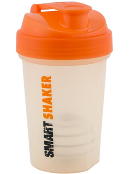 Picture of Trueware Smart Mini Shaker With SS Blender 500 ml Shaker  (Pack of 1, Orange, Plastic)