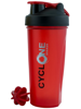 Picture of Trueware Cyclone Shaker With PP Blender Set of 2|700 ml Each 700 ml Shaker  (Pack of 2, Red, Plastic)