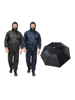 Picture of Pack of 2 Waterproof Raincoat with Free Assorted Umbrella