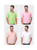 Picture of Pack of 4 Half Sleeves Premium Shirts for Men