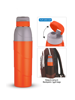 Picture of Trueware Wave Insulated Water Bottle with Inner Steel-Hot & Cold Bottle BPA Free-800 ml - Pack of 3