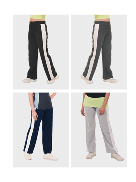 Picture of Cotton Track Pants For Women Pack of 4 - Regular Fit