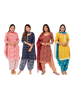 unstitched cotton suit for women