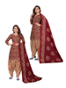 unstitched cotton suit for women