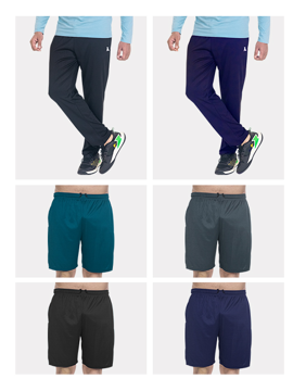 Picture of Pack of 4 Shorts & 2 Track Pants for Men