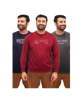 Picture of Pack of 3 Round Neck Printed Fleece Sweatshirts for Men