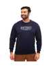 Picture of Pack of 3 Round Neck Printed Fleece Sweatshirts for Men